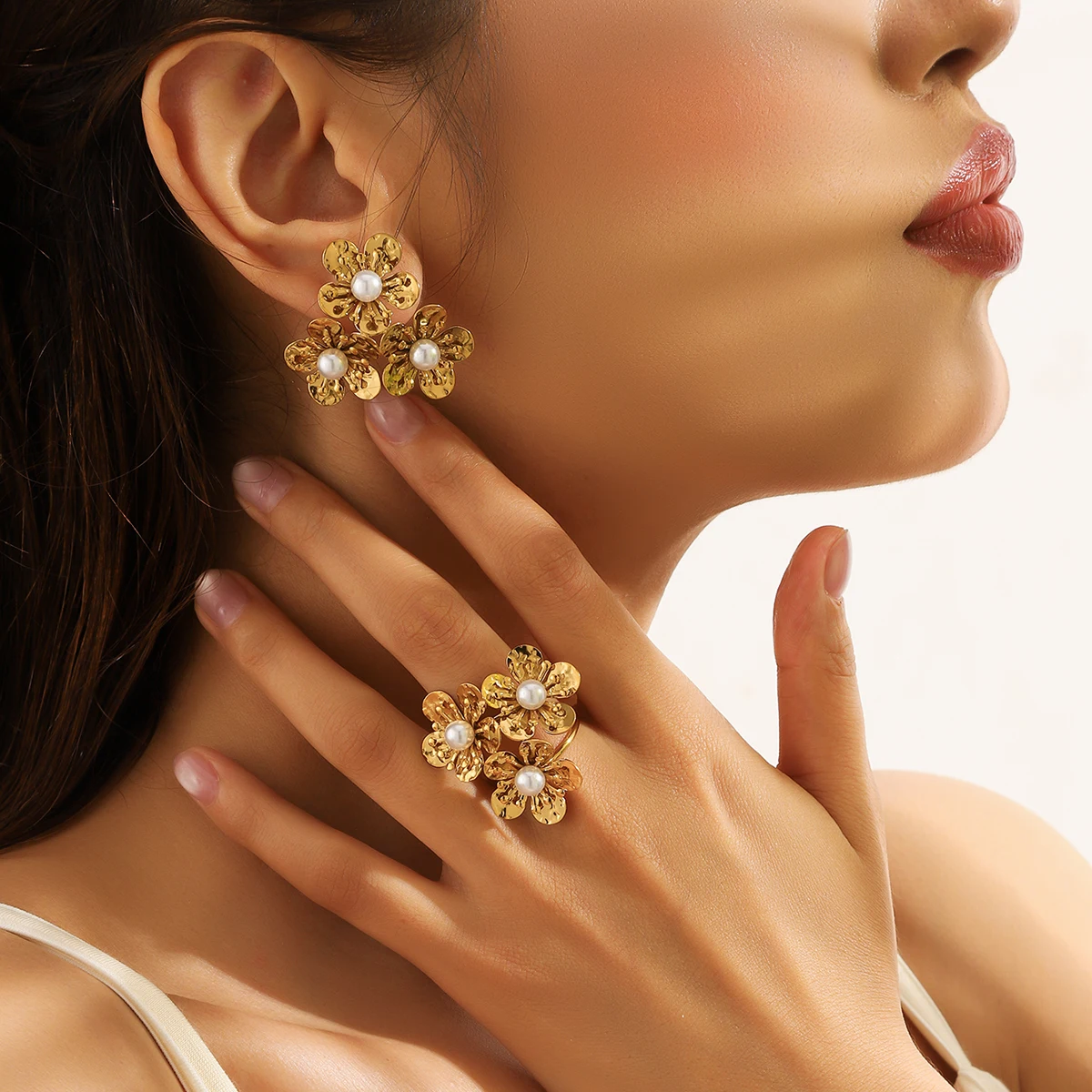 New Luxury Glazed Rhinestone Dangle Earrings for Women Girls Exaggerated Colorful Alloy Crystal With Diamonds Earrings for women