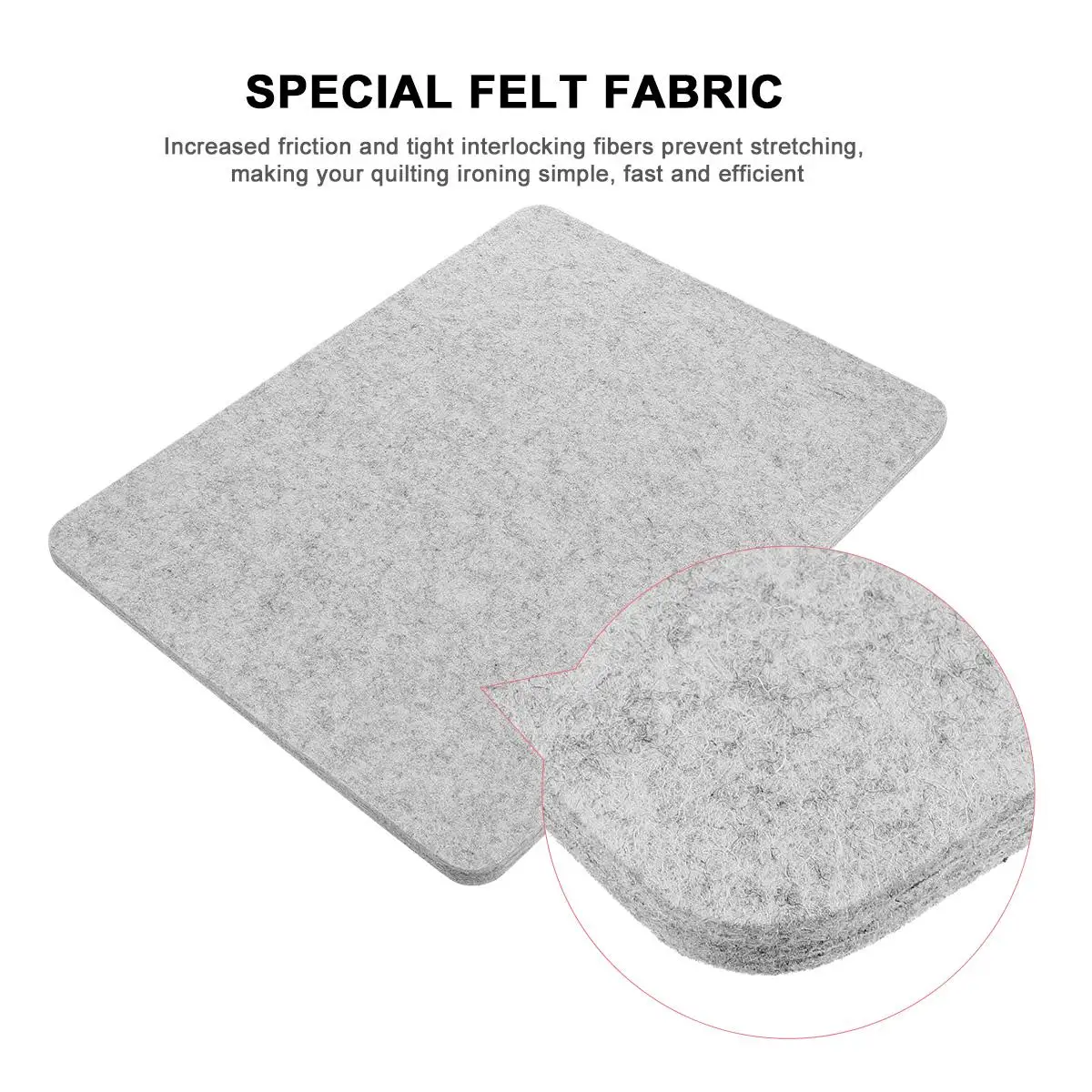 

13 .5 Ironing Board Felt Pad Base Wool Quilting Mat Portable for Quilters Travel