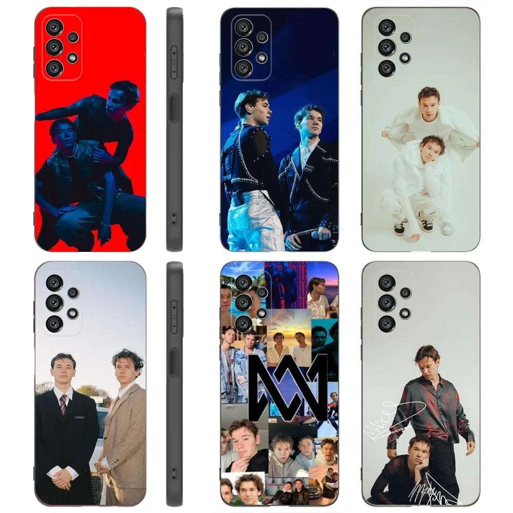 Marcus And M-Martinus  Phone Case For Samsung Galaxy A91,A80,A73,A72 ,A71,A53A52,A32 ,A31A22,A21s,A20,Black Cover