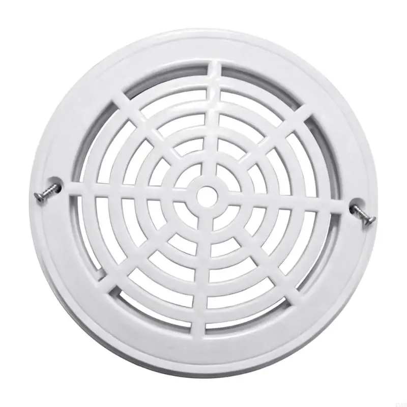 Swimming Pool Main Outlet Cover, Round ABS Main Drain Cover for Pool and Spa 4XBB