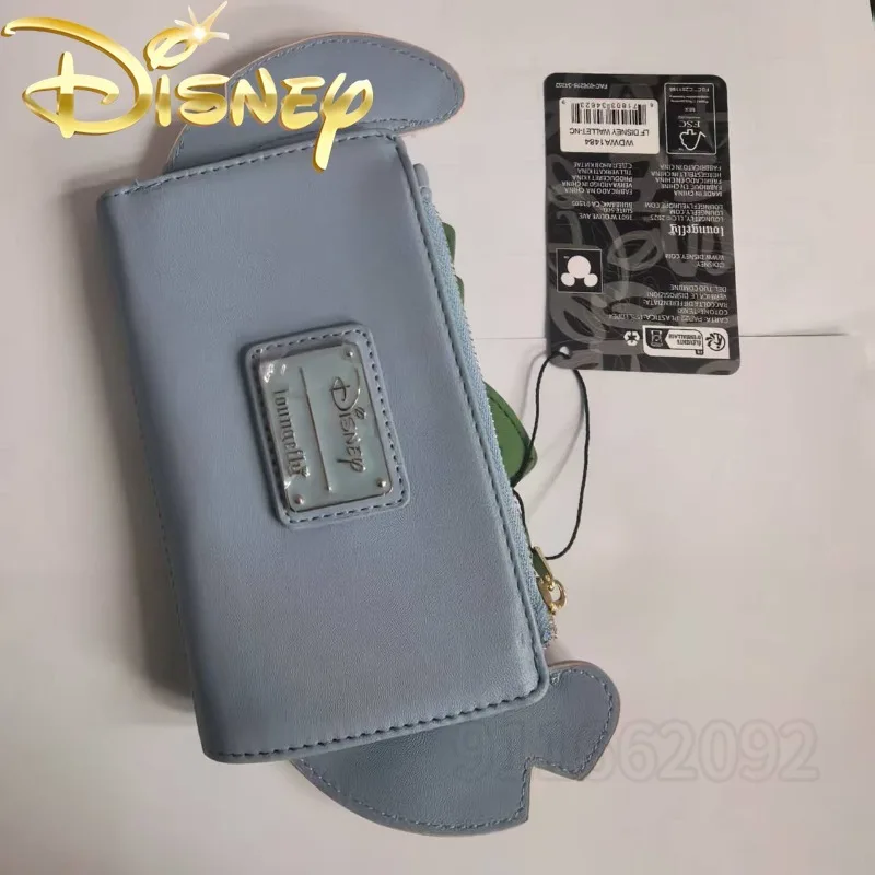 Disney's New Stitch Long Wallet Luxury Brand Fashion Loungefly Wallet Large Capacity Multiple Card Slots Women's Coin Purse