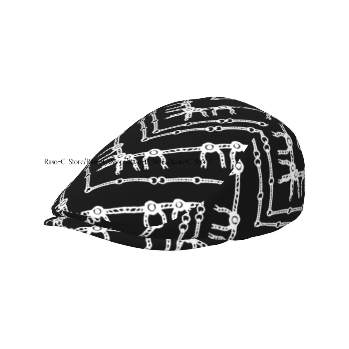 Flat Cap Men Women Newsboy Cap Zigzag And Stripe Driving Bunnet Ivy Hat Bakerboy Hat Spring Summer Boina