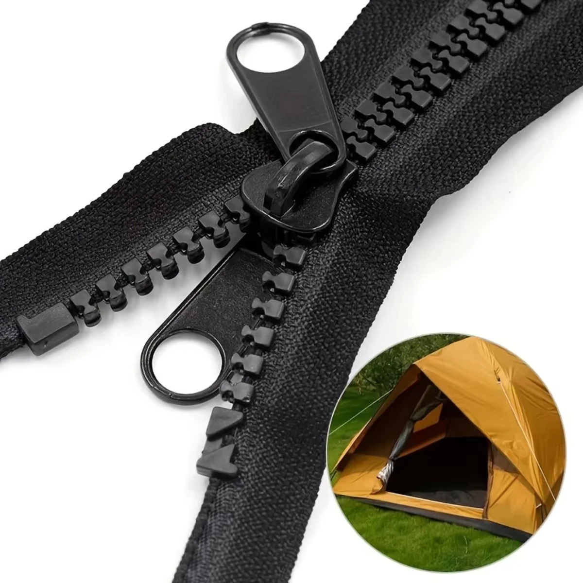 3 Sizes Universal Instant Fix Zipper Repair Kit Replacement Zip Slider Teeth Rescue Sewing Clothes Bag Zippers Tool Accessories