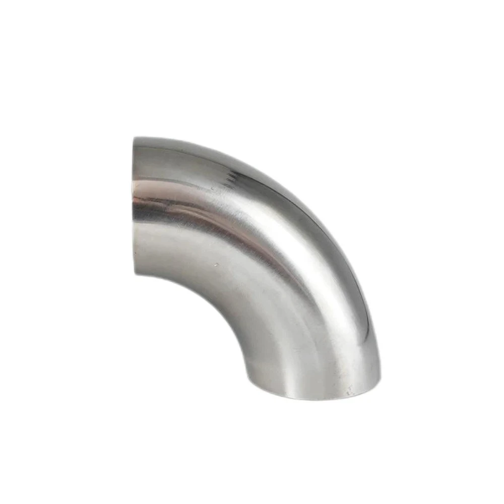 

304 Stainless Steel 90-degree Elbow45/48/51/54/57/63/76mm Thickness 1.5-2.0mm Used For Welding Exhaust Pipe Connections