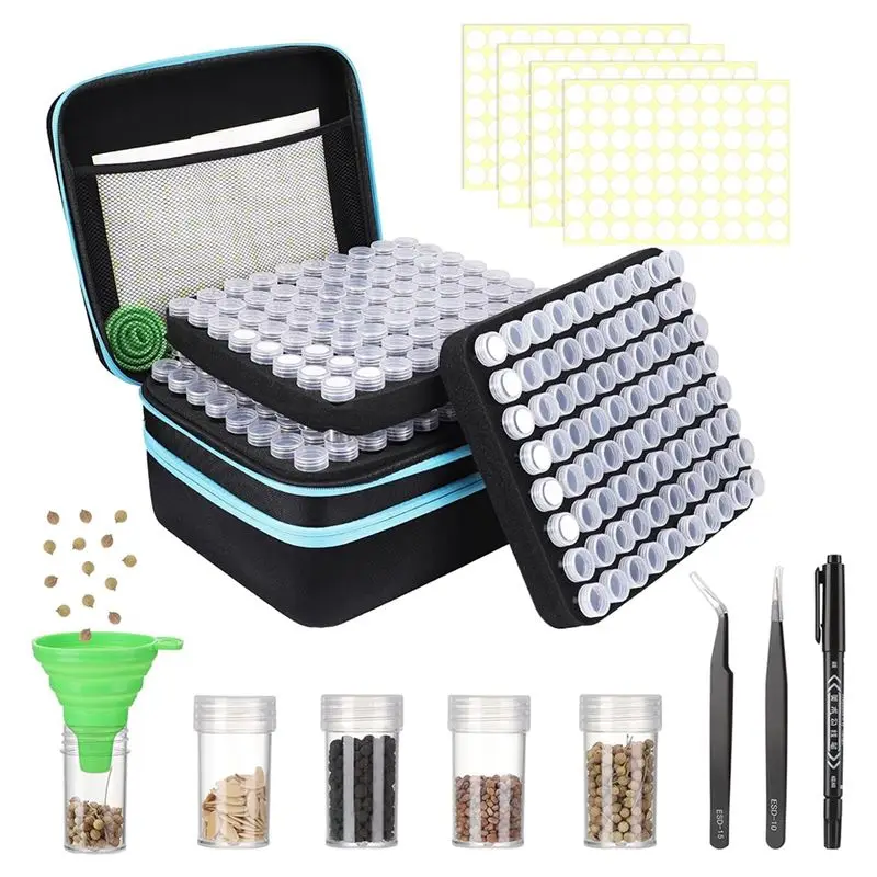 Seed Storage Box, Sturdy Seed Storage Box For Flower And Vegetable Plantgardens, Easy To Use Durable (A-240 Slot)-AA26