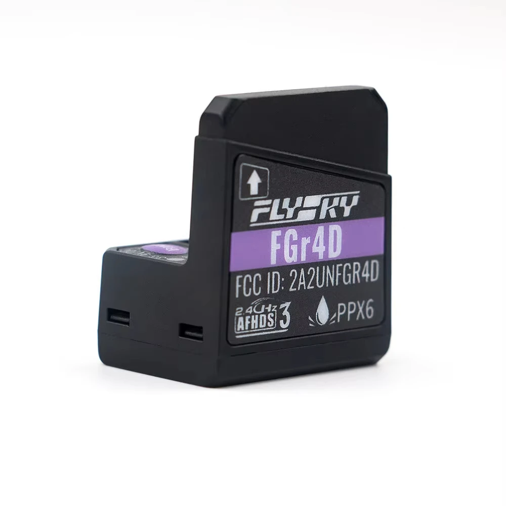 Flysky FGr4D 2.4GHz 4CH AFHDS 3 Built-in  Antenna PWM/PPM/i-BUS2/S.BUS/i-BUS Receiver for RC Airplane Car Boat