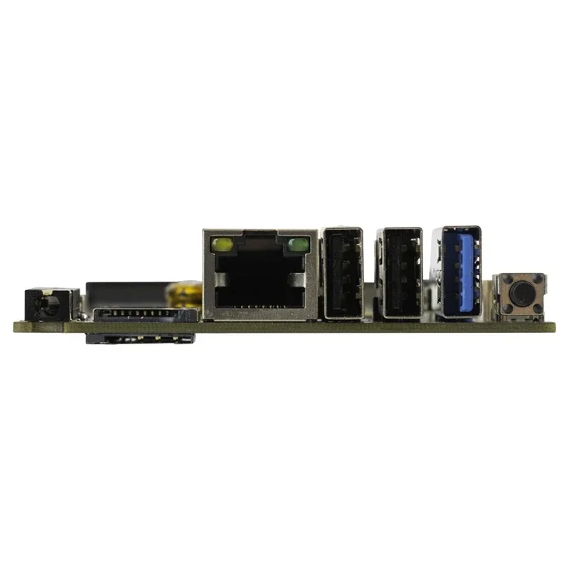 ROC-RK3568-PC SE Mainboard RK3568 Quad-Core 64-Bit Mini Computer Dual Gigabit Ethernet 4G SATA3.0 WiFi5 Bluetooth 5.0 RS485