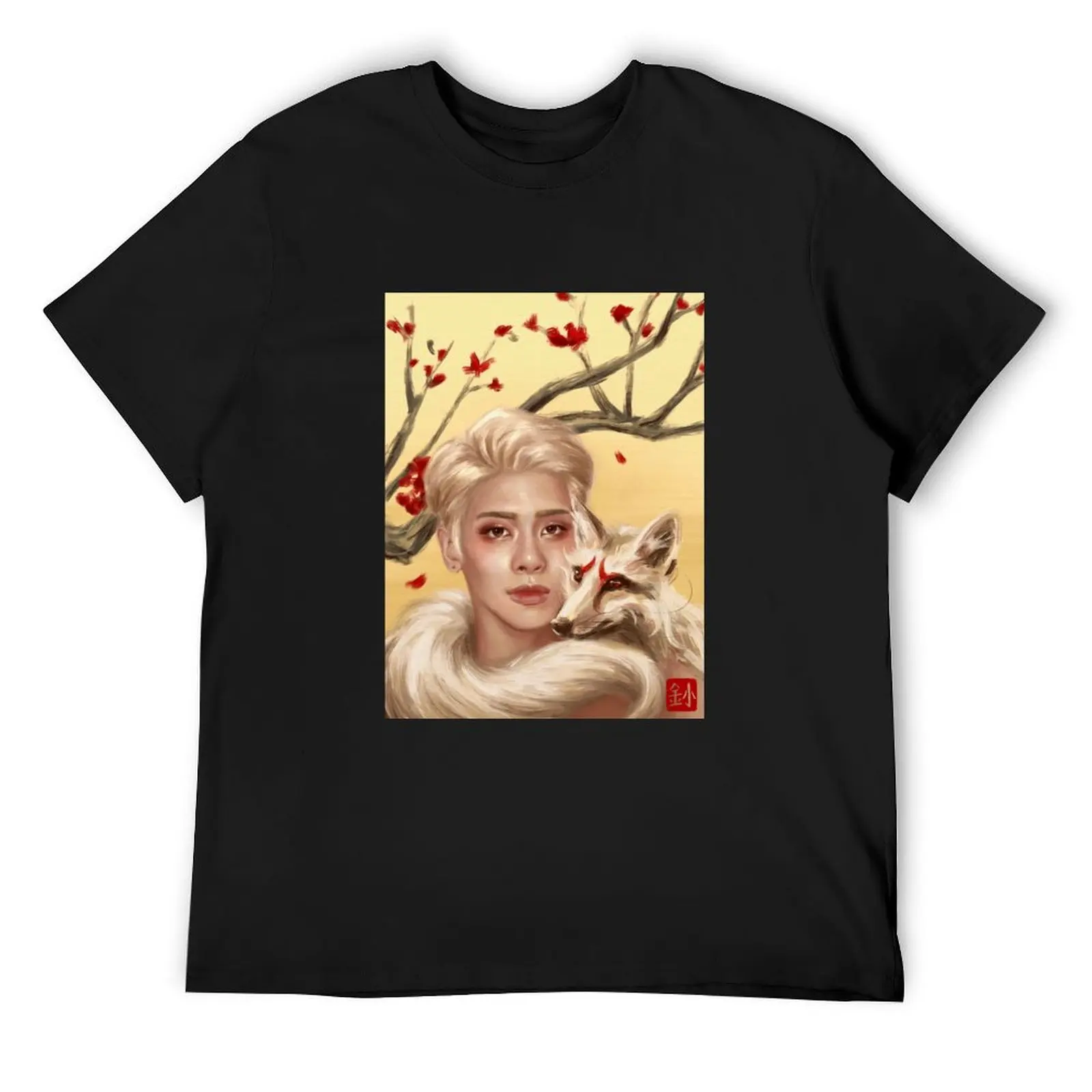 

Fox Jonghyun T-Shirt cheap stuff luxury designer luxury t-shirt cute clothes men clothing