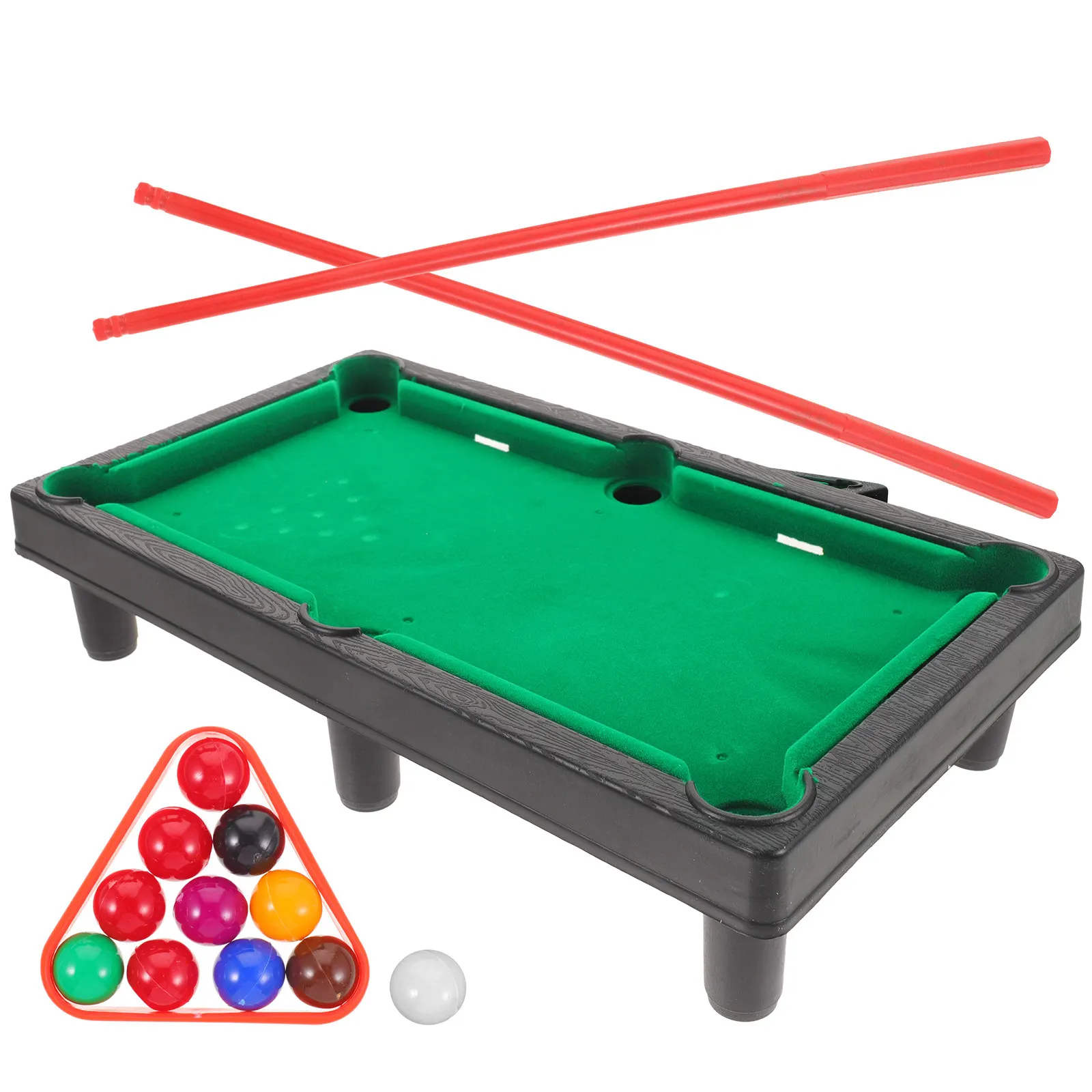 

1Set Desktop Mini Pool Table, Interactive Billiard Game for Family Fun, Safe Material Construction, Ideal for Home Office