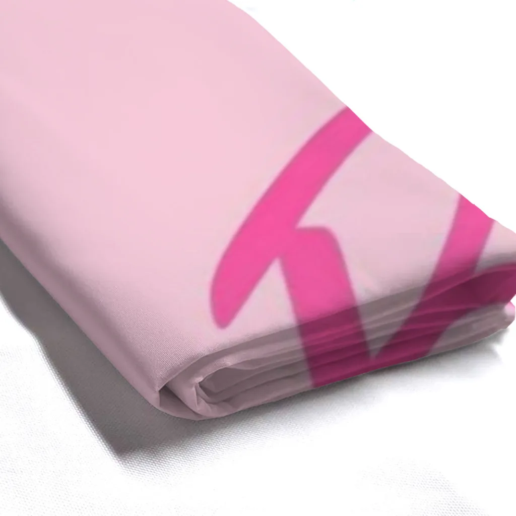 Barbie Hot Pink Shower Curtain for Bathroom Aesthetic Room Decoration