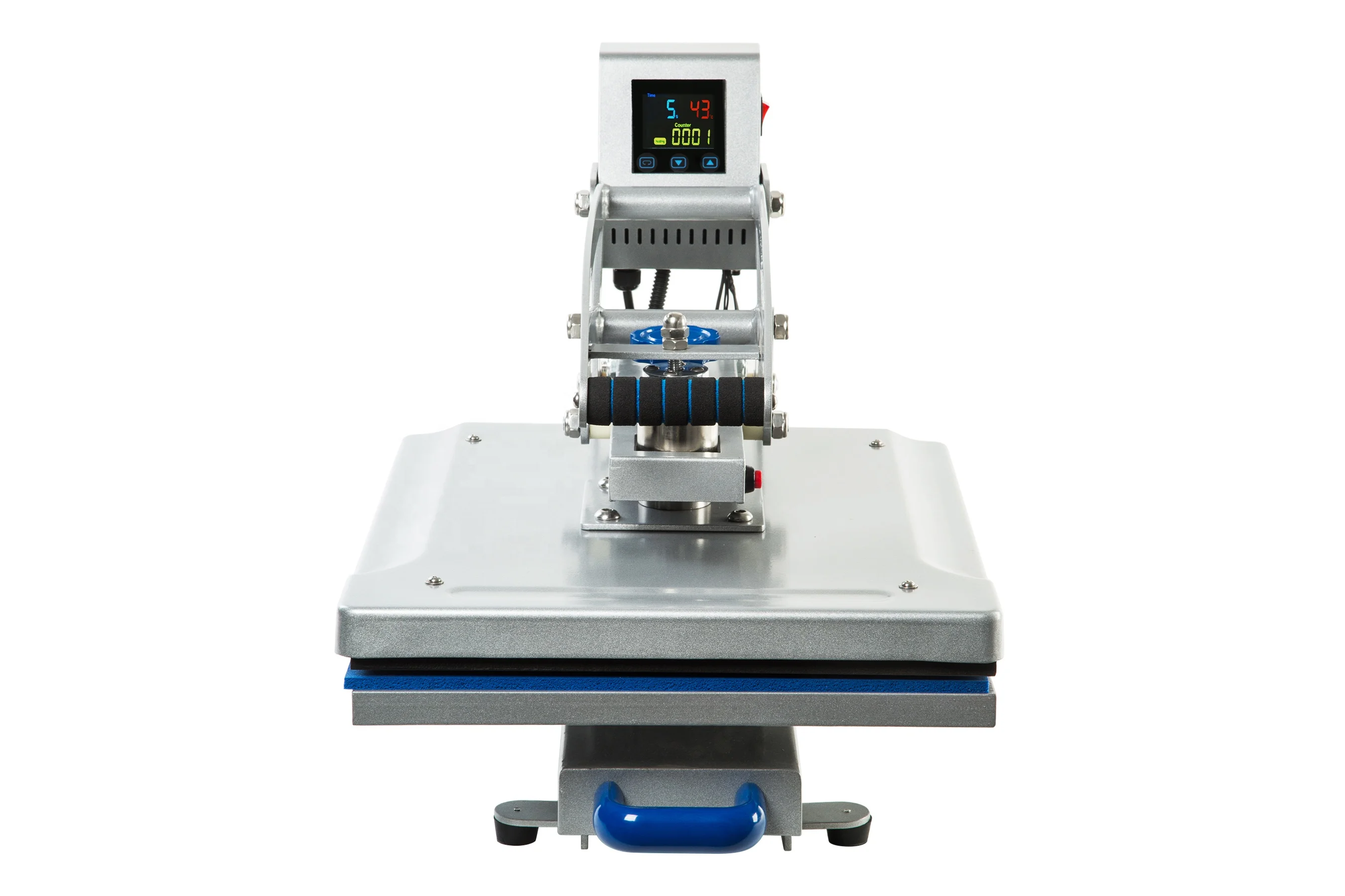 professional magnetic semi-automatic t shirt sublimation heat press machine