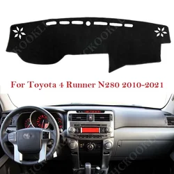 Dashboard Cover Dash Board Mat Carpet Pad for Toyota 4runner 4 Runner N280 2010 ~ 2021 Sunshade Cushion Non-slip Car Accessories