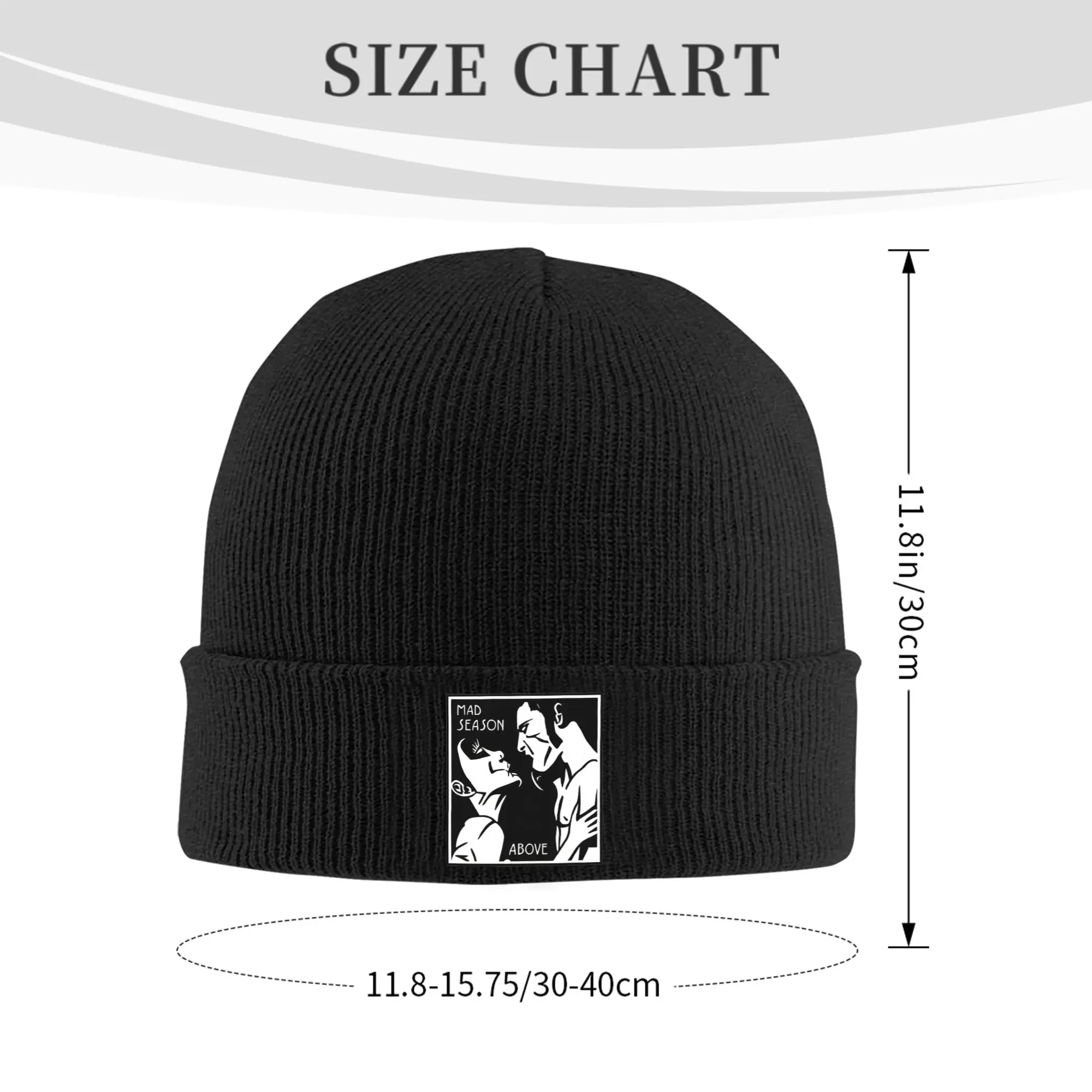 Music Grunge Rock Alice In Chains Screaming Trees Winter Skullies Beanies Hat Warm Autumn Knitted Hats Bonnet Cap for Women Men