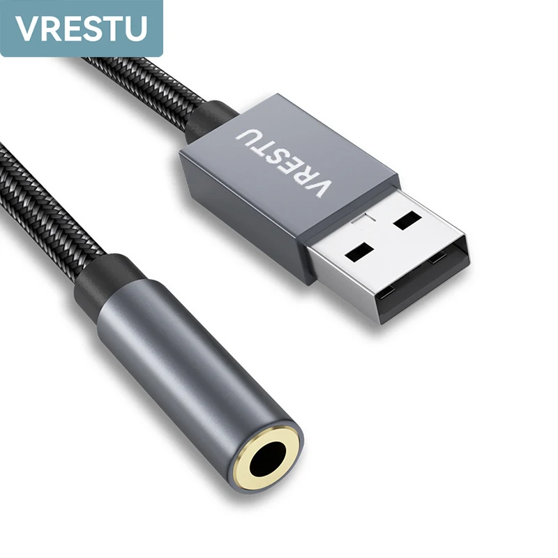 USB-メスオーディオアダプター,外部サウンドカード,3.5〜3,5,hifi,dacチップ,電話,PC,ラップトップ用,USB-A mm