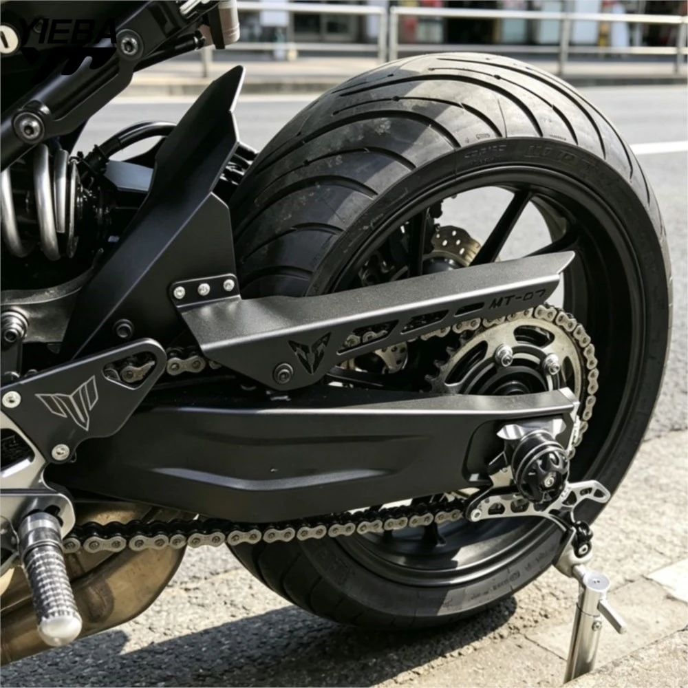 For Yamaha XSR700 / XTribute 2016 2017 2018 2019 2020 2021 2022 2023 2024 Chain Guard Cover Rear Fender Tire Hugger Mudguard
