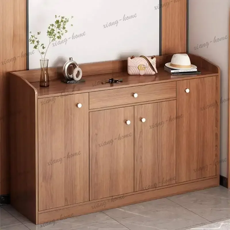 FG Korea Push Pull Shoe Cabinet Dustproof Design Luxury Living Room Shoe Cabinets Drawers Apartments Szafka Na Buty Furniture Ho