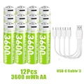 12Pcs AA