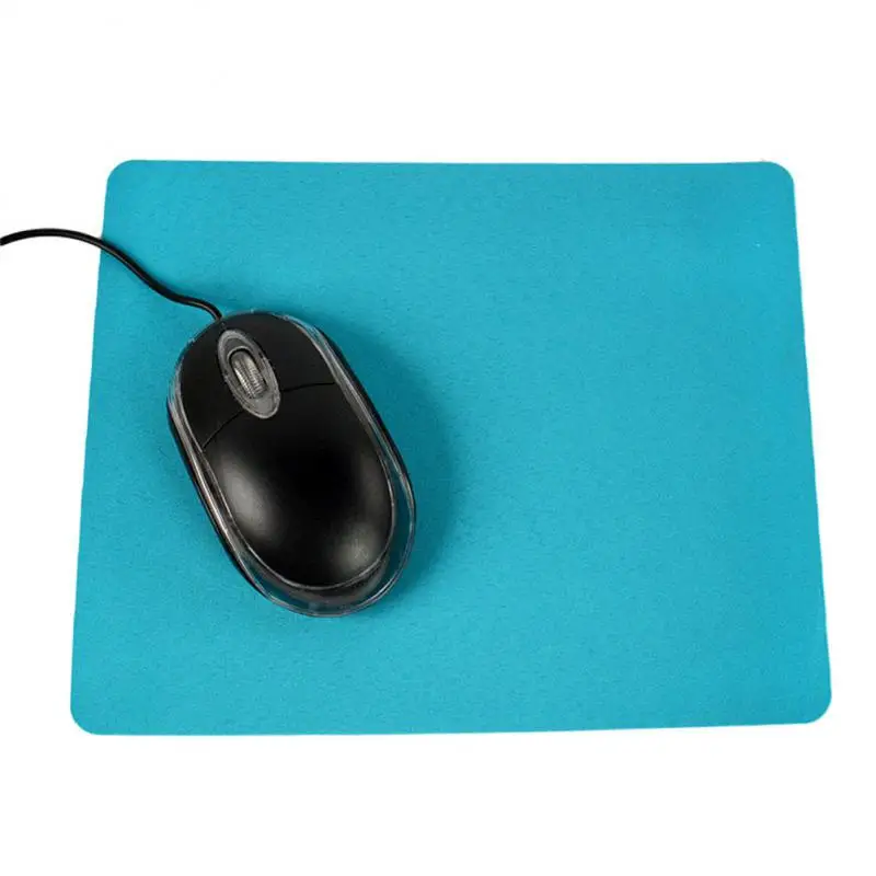 Tapis de souris de bureau ergonomique avec support de poignet en gel, en caoutchouc noir pur, livraison directe