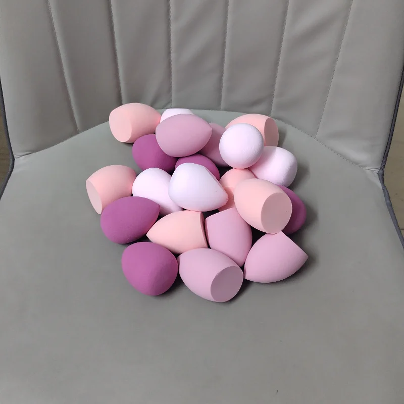 1/10pcs Soft, Latex - Free Makeup Sponges: Perfect for All Makeup Types, Durable, Dry/Wet Use, Must - Have Beauty Gift