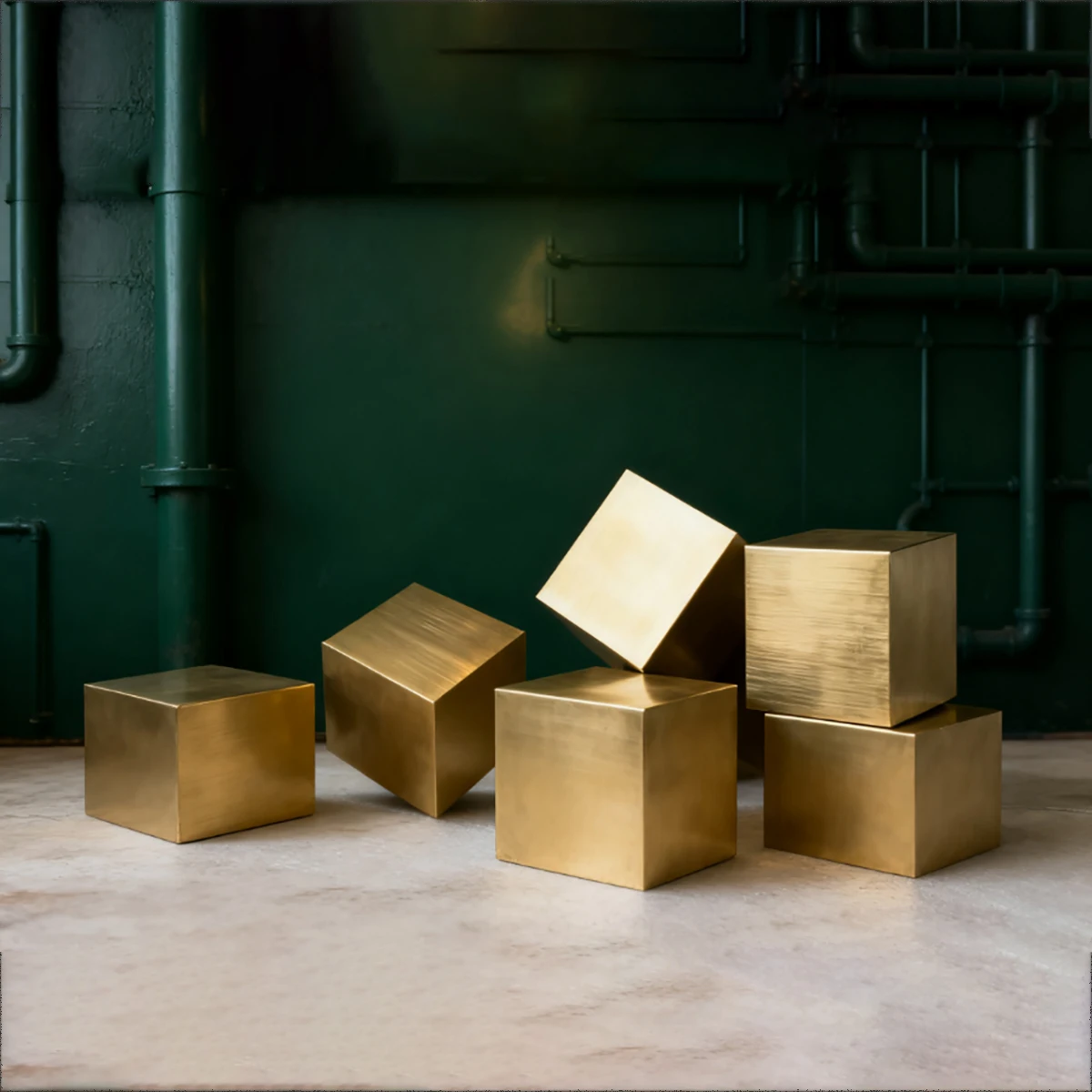 H59 Brass Block - Square Bar Strip Solid Cube Copper Block 10/12/15/20/22/25/30mm Thickness 5