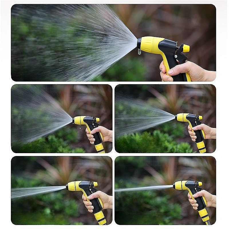 حديقة بنادق المياه ارتفاع ضغط غسيل السيارات بنادق المياه المحمولة قابل للتعديل دش غسيل السيارات حديقة سقي أدوات تنظيف الحديقة