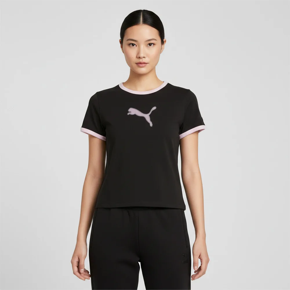 

Puma Women's Sporty Casual Short Sleeve T-Shirt 63786501