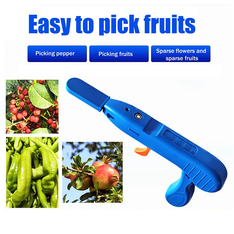 1Set Multifunctional Picking Trimmer Farm Orchard Picking Scissors Vegetable Fruit Pepper Picking Gardening Tools