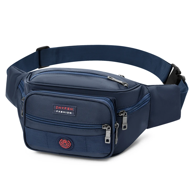 Unisex Multifunktionale Hüfttasche Große Kapazität Wasserdicht Oxford Business Pack Trendige Umhängetasche Brusttasche für Reisen Arbeit – Detail 8