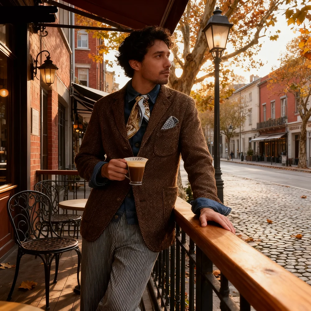 

Men's Retro Vajando Casual Top, Men's Leather Shoes, Men's Leather Shoes, Retro Style, Male Fashion,