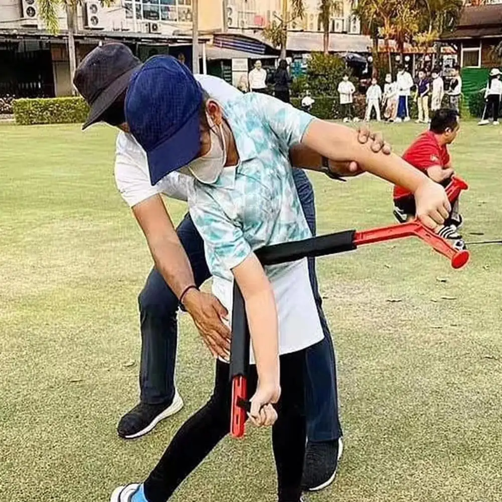 1pc Golf Swing Trainer Golf Rotating Swing Posture Auxiliary Improve Posture Swing Golf Training Aids