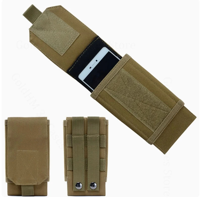 

For Sharp Aquos Wish4 3 2 Molle Tactical Phone Pouch Case For Aquos R9 R8s Pro R7s V6 V7 Plus R5G R3 Phone Cover Belt Waist Bag