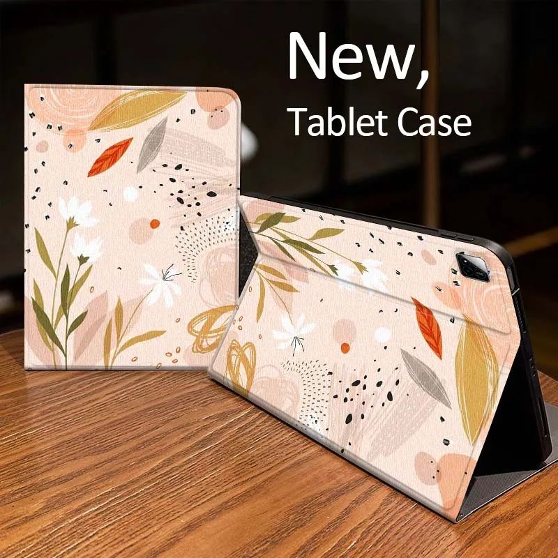 

Colorful Flower Pattern Case For Xiaomi Mi Redmi Pad 2 4 5 7S 6S 6 7 8 Plus SE Pro K 2025 inch 8.7 11 Tablet