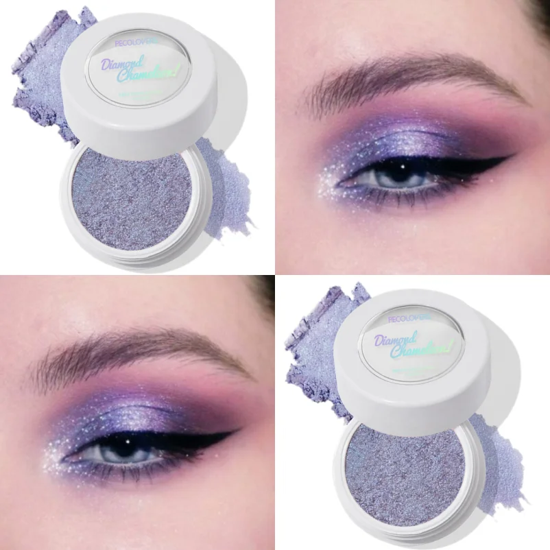 1PC Chameleon Mashed Potato Texture Sparkle Shadows Glitter Eyeshadow Powder High-gloss Eyes Makeup