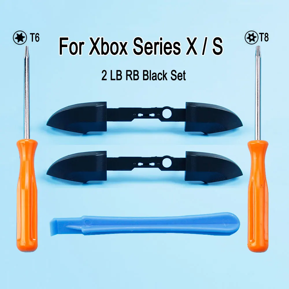 1 Satz rb lb Stoßstange Auslöse knopf mittlere Stangen halterung für Xbox Serie x/s Controller Ersatz Reparatur knopf & Werkzeug teile – Detail 6