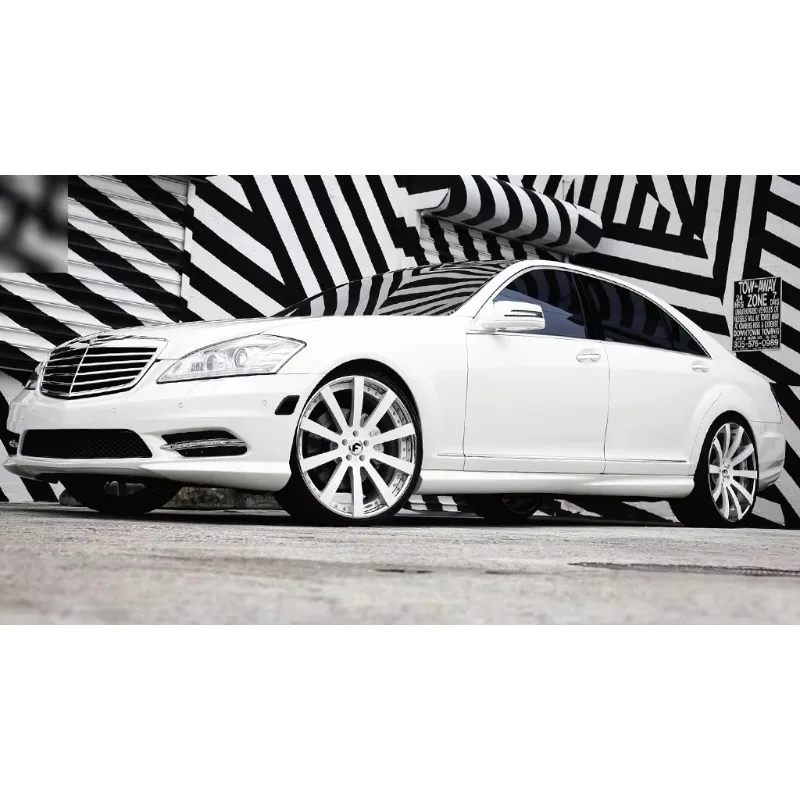 UNBO-02081 1 Piece 5x108 5x112 5x114.3 5x120 For BMW Audi Benz Custom Aluminum Alloy Hubcap Forged Wheels