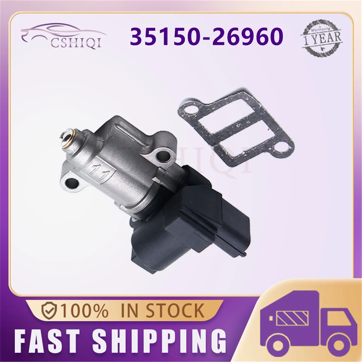 

35150-26960 Клапан регулирования воздуха холостого хода IAC 3515026960 для HYUNDAI ACCENT 1.6L KIA RIO-RIO5 Стабилизатор скорости холостого хода Автомобильные аксессуары