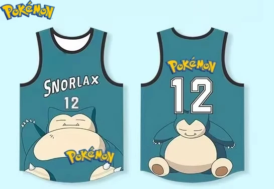 Pokemon Unisex Breathable Sports T-shirt