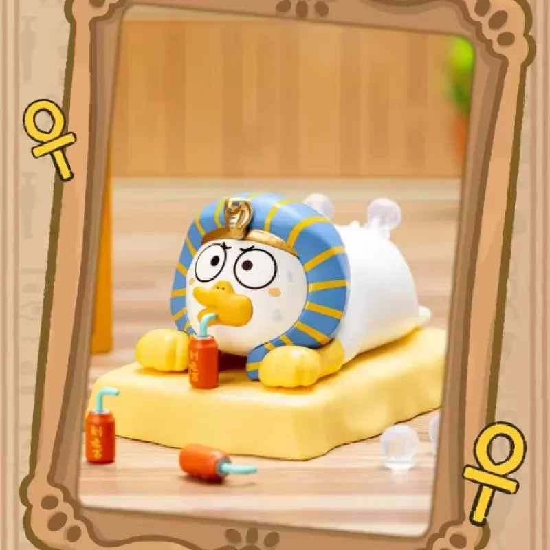 

Original Xiao Liu Duck Not Serious Museum Series Mystery Box Kawaii Model Action Anime Figures Caja Misteriosa Random Blind Box