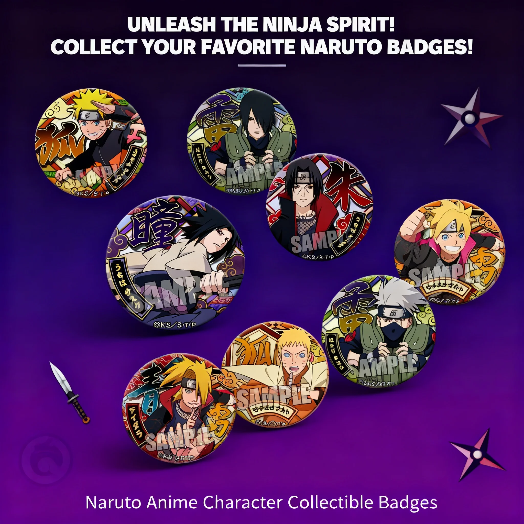 

Значок по аниме «Наруто Шиппуден»: Боруто, Саске, Итачи, Джирайя. Коллекционная брошь-значок. Сувениры и подарки по аниме «Наруто». Атрибутика для косплея.