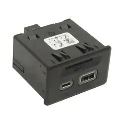 13525431 Receptacle Assembly USB USB-C SD Card For 2019 Chevrolet Sierra Silverado 1500
