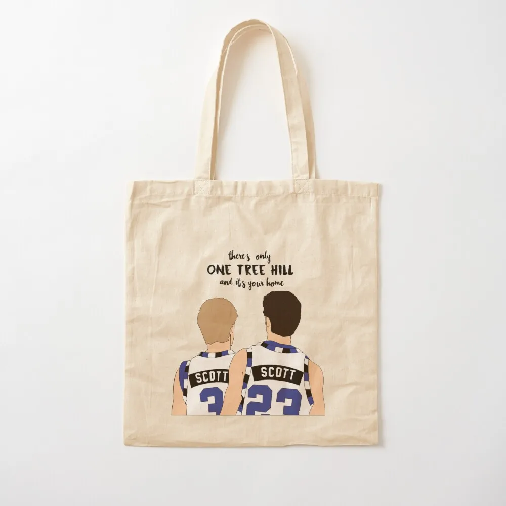 

There's only one tree hill, and it's your home Tote Bag hand bags bags woman 2025 Canvas Tote Bag