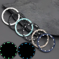 Watch Dial 28.5mm Fit Japan NH70 Movement For SKX007 SKX009 SRPD53 Chapter Ring Brass Watch Accessories Watch Case Repair Tool