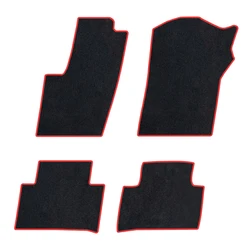 4PCS Car Floor Mats For Alfa Romeo Giulietta 2010–2020 Rugs Automotive interior Special Car Mats Full Set