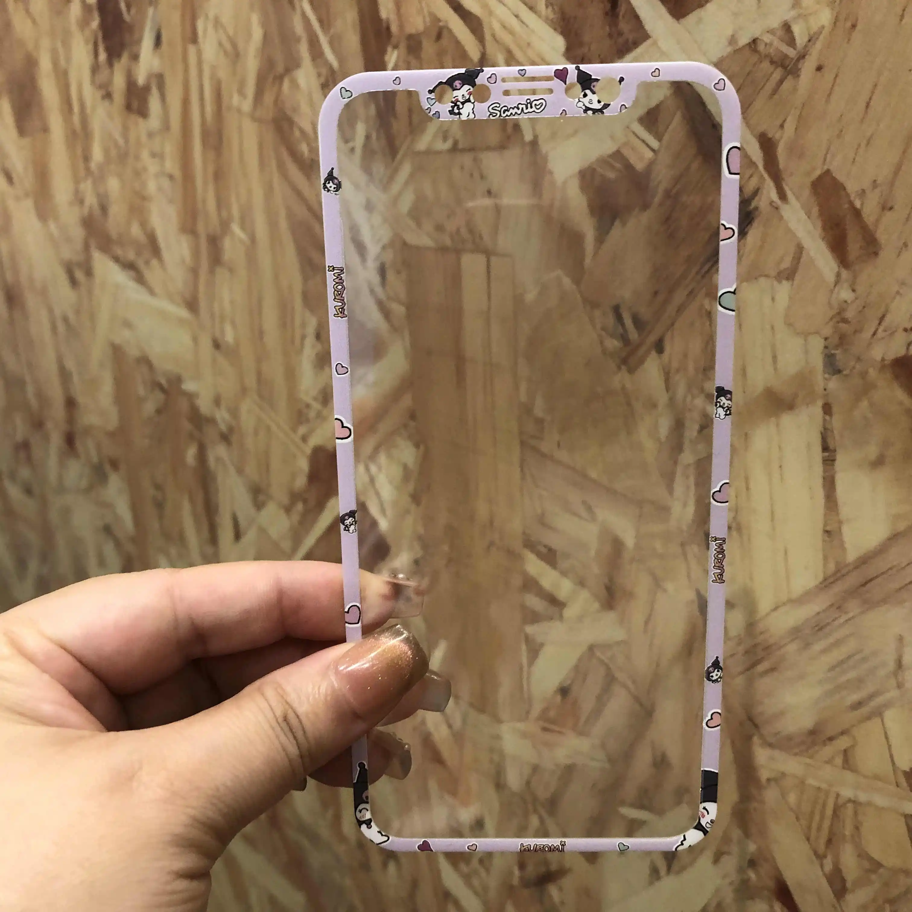 Cinnamoroll Sanrio Hello Kitty Cartoon Apple XR Cute Tempered Glass Film New iPhone11/12/13/14/15promax Full Screen Colour Film - Image 6