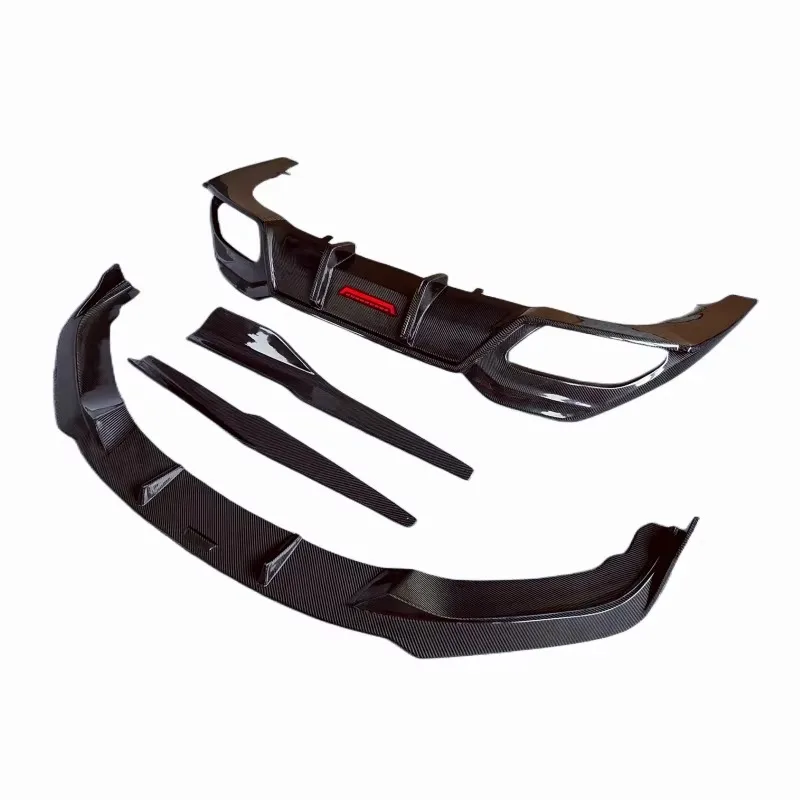 

Used For The 8-series G14 G15 G16 T Style Carbon Fiber Carbon Fiber Front Lip Edge Side Skirts LED Lights Rear Diffuser Body Kit