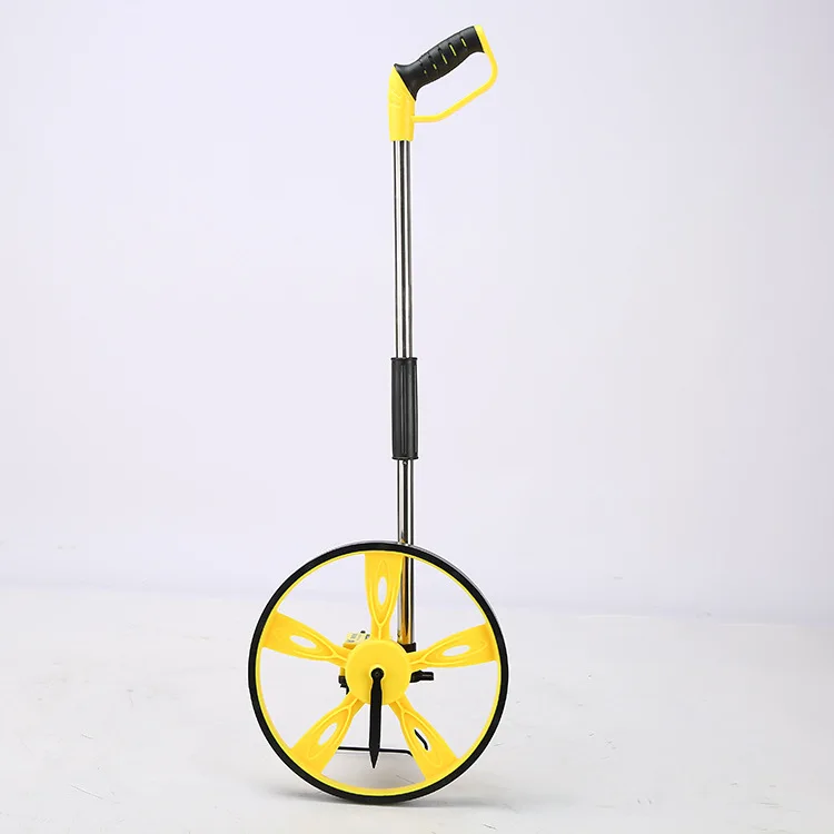 Outdoor High‑Precision Measuring Wheel Rubber‑Coated Large Mechanical Wheel Hand‑push Distance Survey Tool