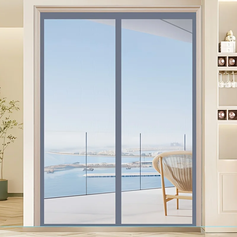 

Защитная шторка от царапин для кошек и собак, высокопрозрачная сетка, толстая и прочная, невидимая и дышащая.