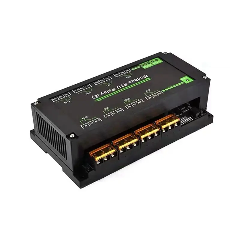 B03C-8-Ch RS485 Ethernet Relay Module Modbus RTU Protocol Various Isolation 30A High Current Relay Module