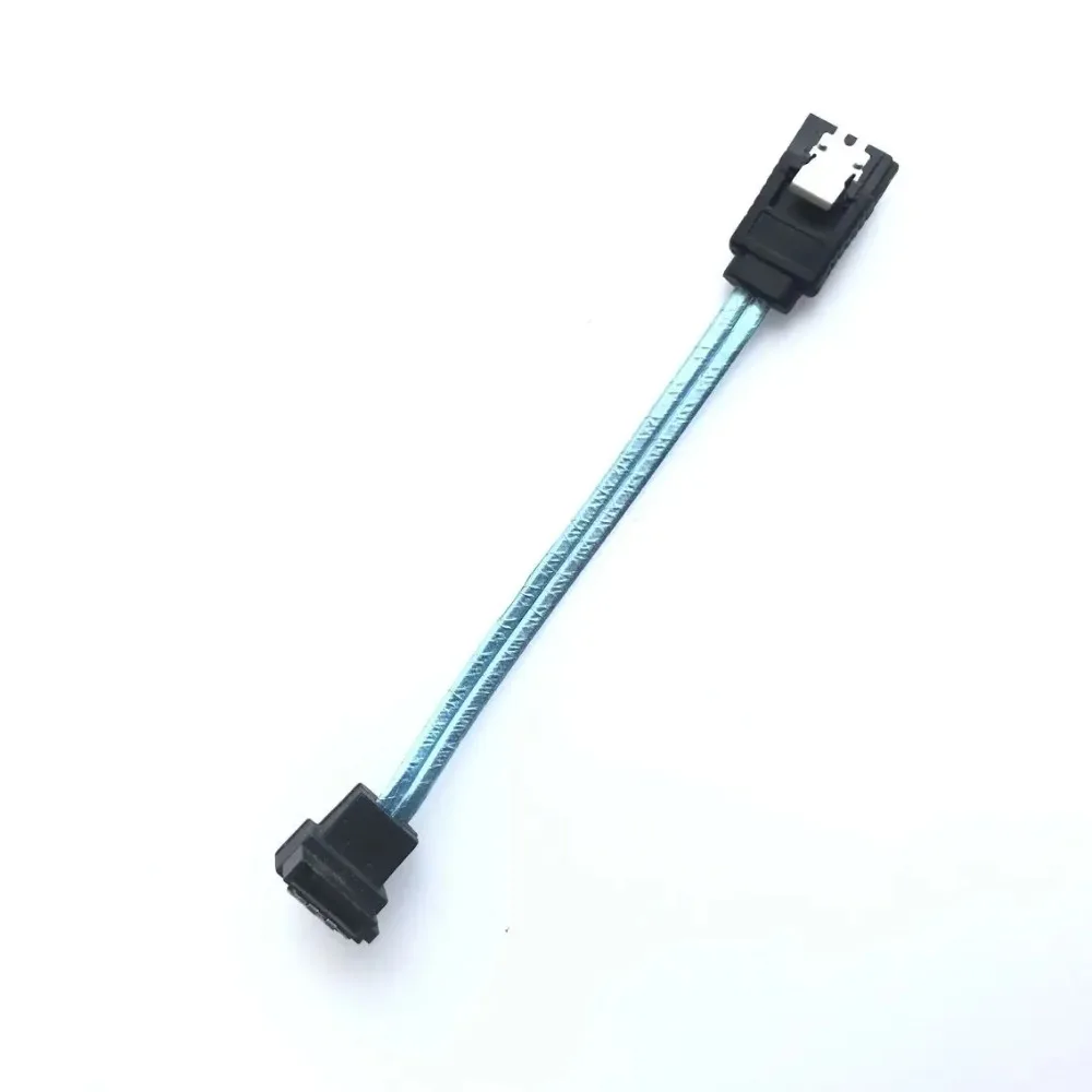 90 Degree SAS Line Dual-Channel SATA 3.0 SATA3 Hard Drive Data ITX Cable 6Gbps 10CM for ITX Mini Host Computer HTPC Mainboard