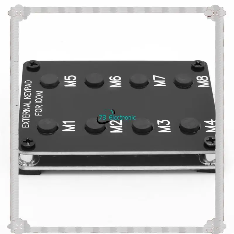 24-Hour Delivery For YAESU IC-7610 IC-705 For ICOM Transceivers Radio Control External Keyboard Keyboard Shortcut Control